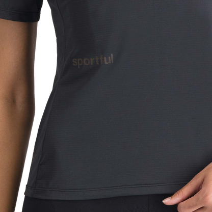 Trikot SPORTFUL SUPERGIARA TEE Kurzarm Damen Schwarz