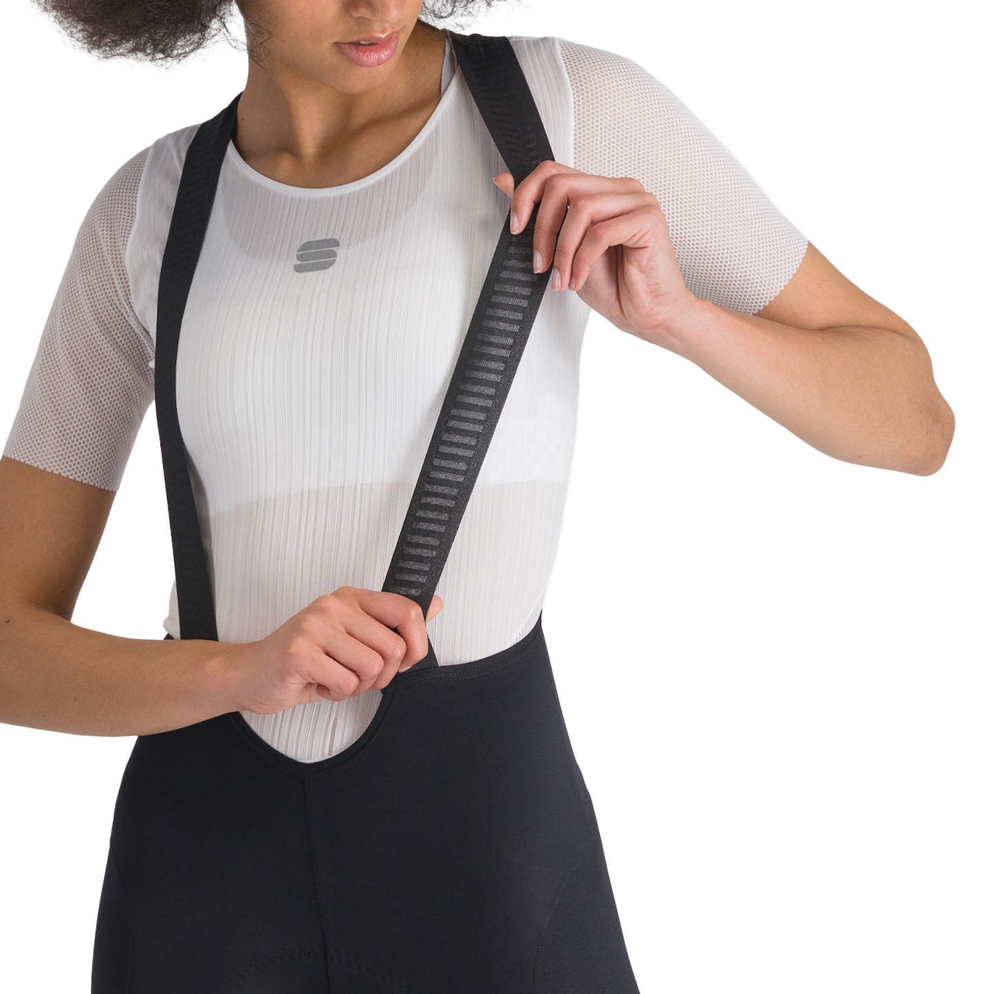 SPORTFUL SUPERGIARA 2 Damen Kurz Trägerhose Schwarz