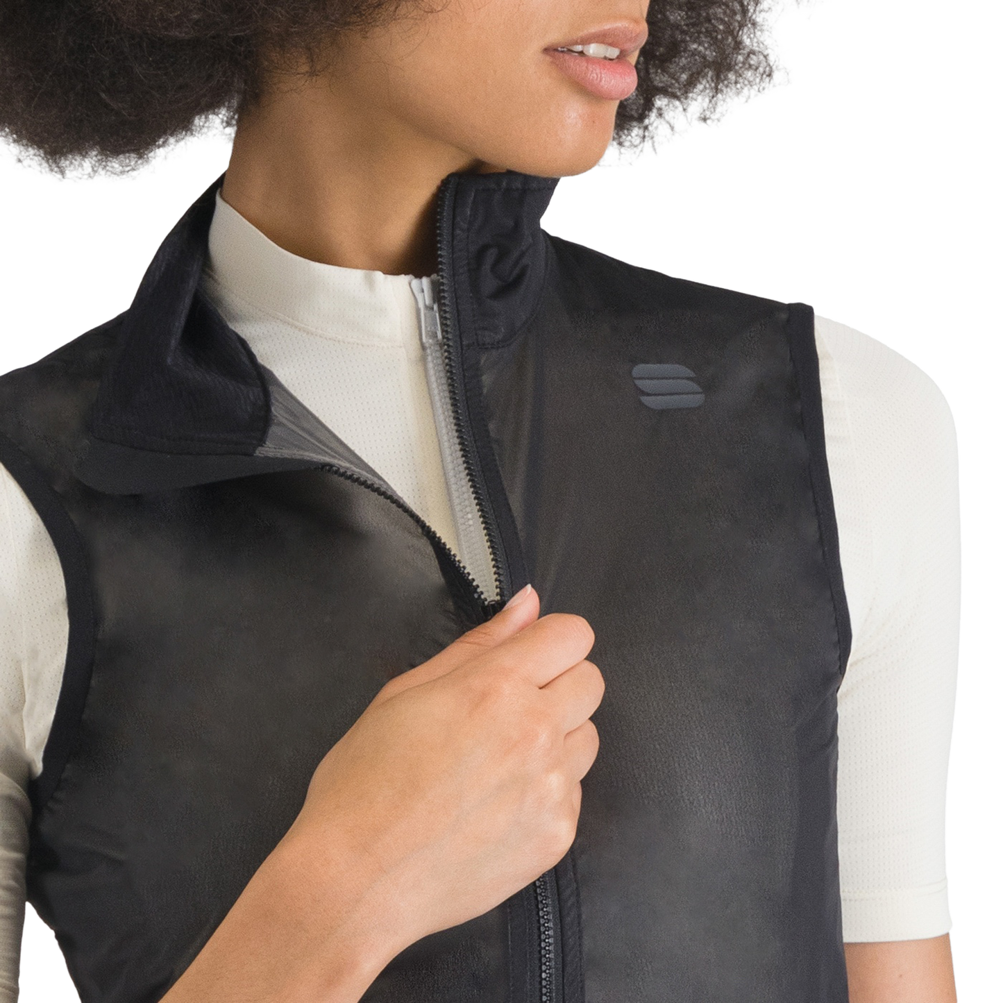 SPORTFUL LIGHT AIR Ärmellose Jacke Frau Schwarz