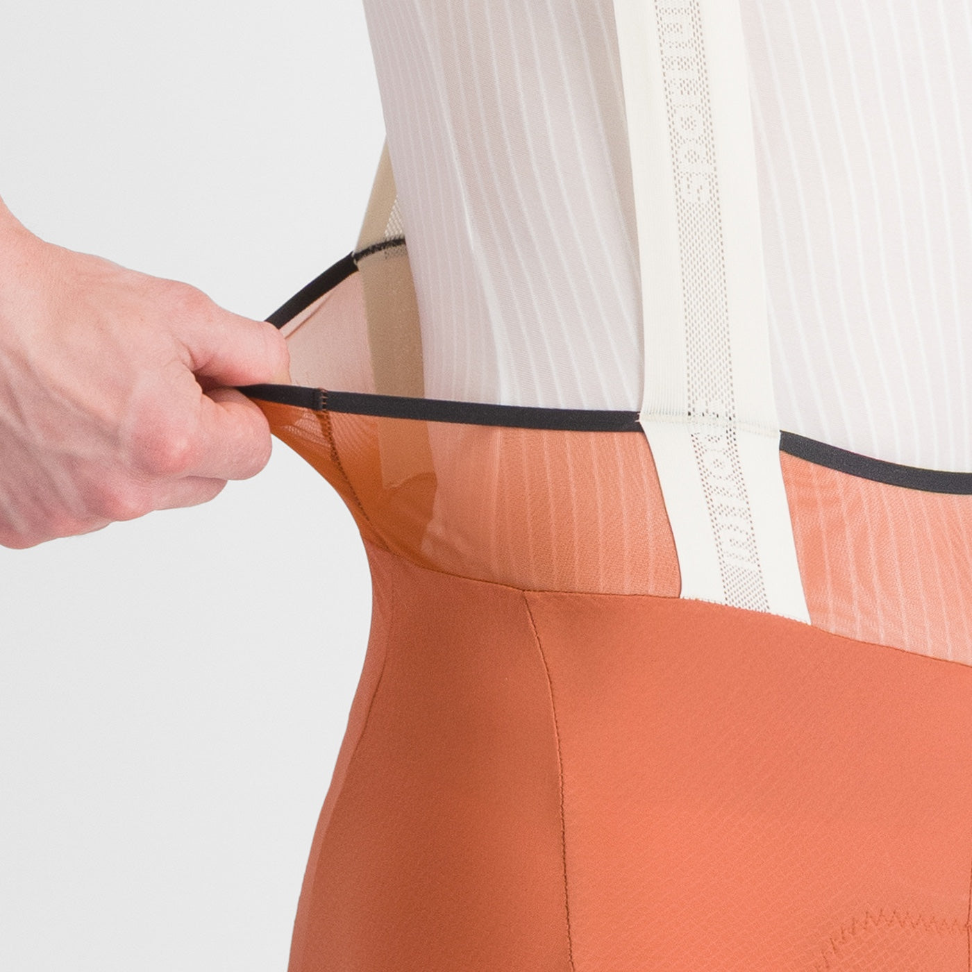 SPORTFUL HYPEREPIC Kurze Trägerhose Orange