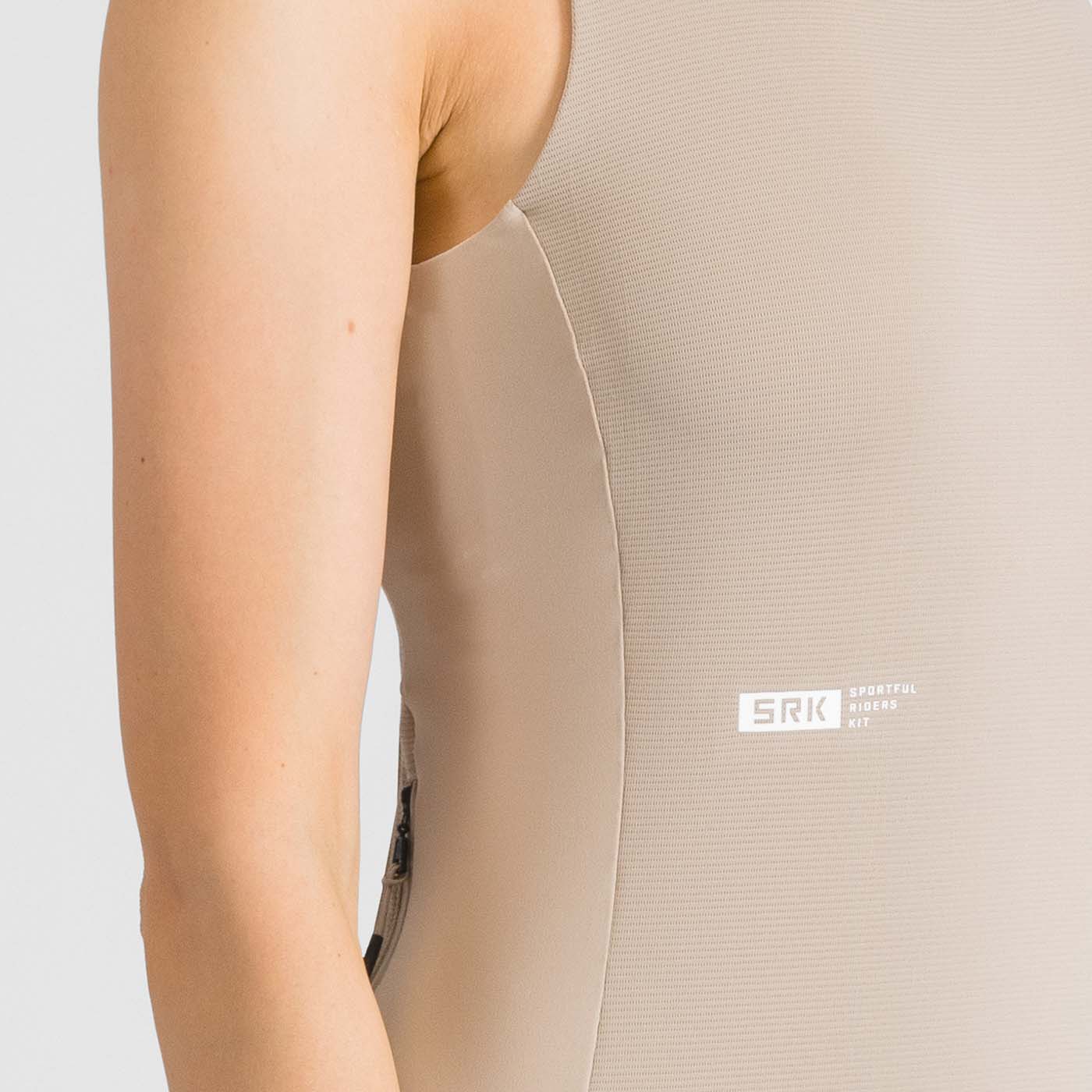 SPORTFUL SRK TOP Ärmelloses Trikot Frau Beige