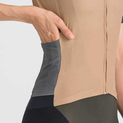 Trikot SPORTFUL SUPERGIARA 2 LOGO Kurzarm Damen Braun