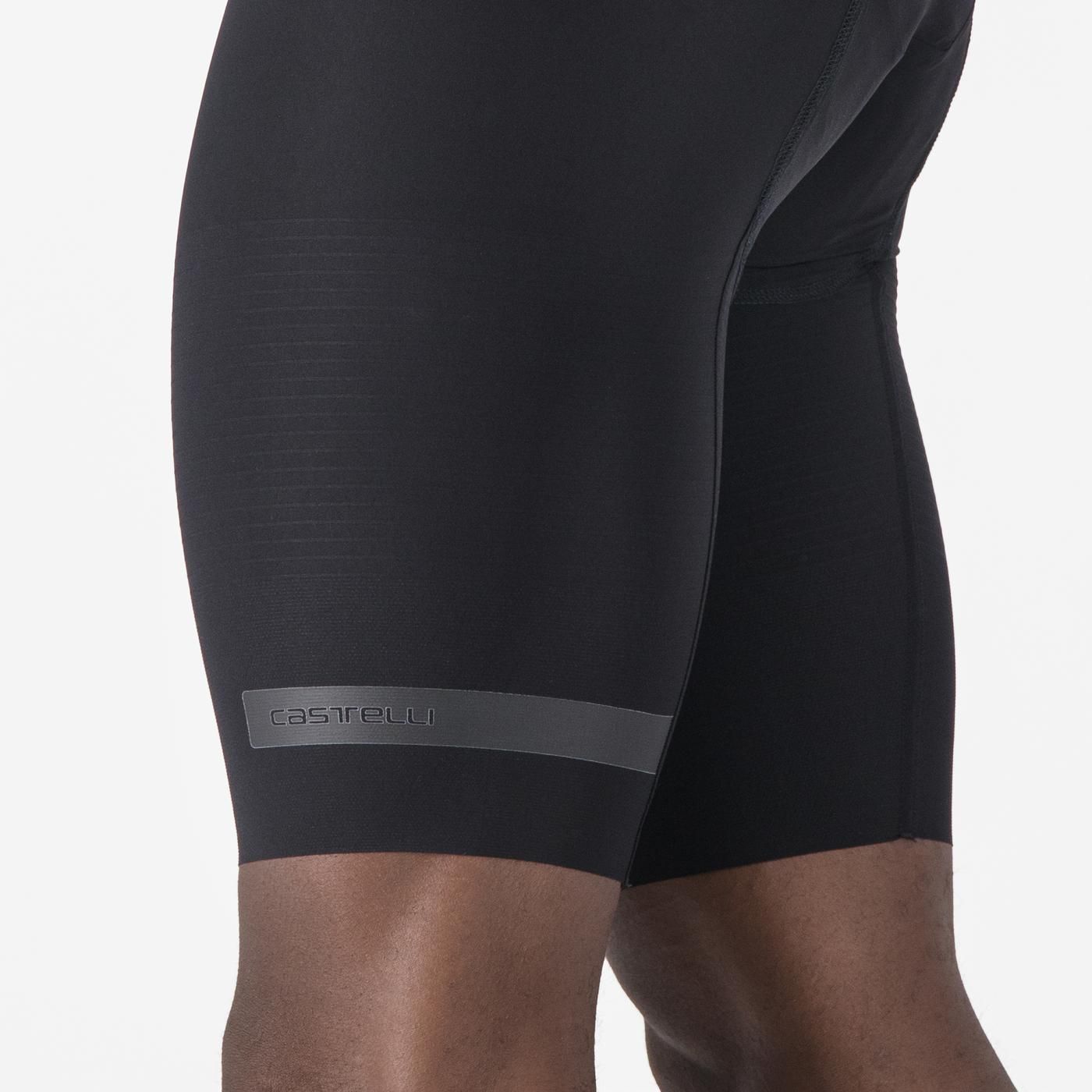 CASTELLI PREMIO EVO Kurze Trägerhose Schwarz