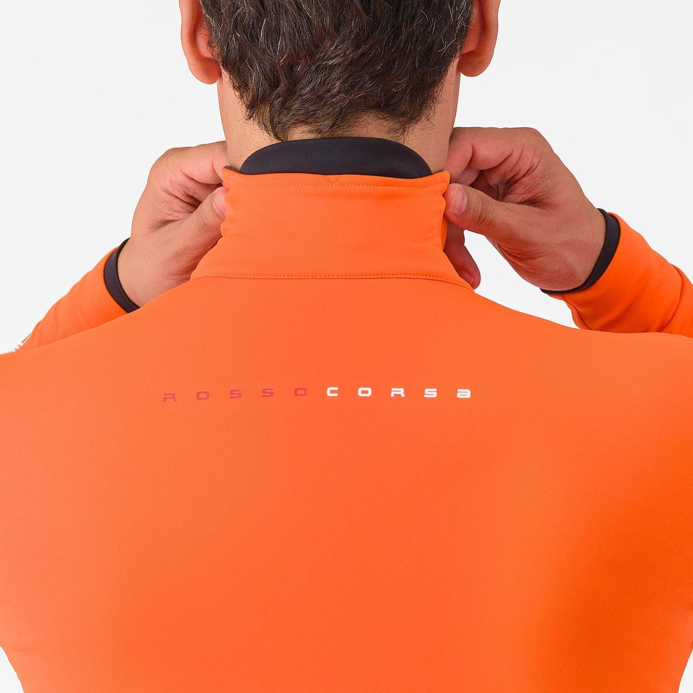 CASTELLI ALPHA 150 Jacke Orange/Schwarz