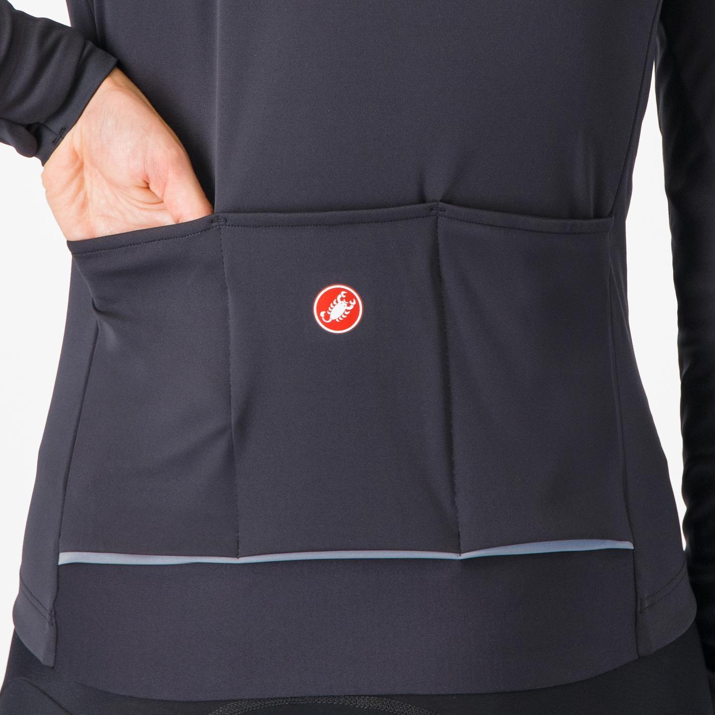 CASTELLI ALPHA 150 Jacke Women Schwarz