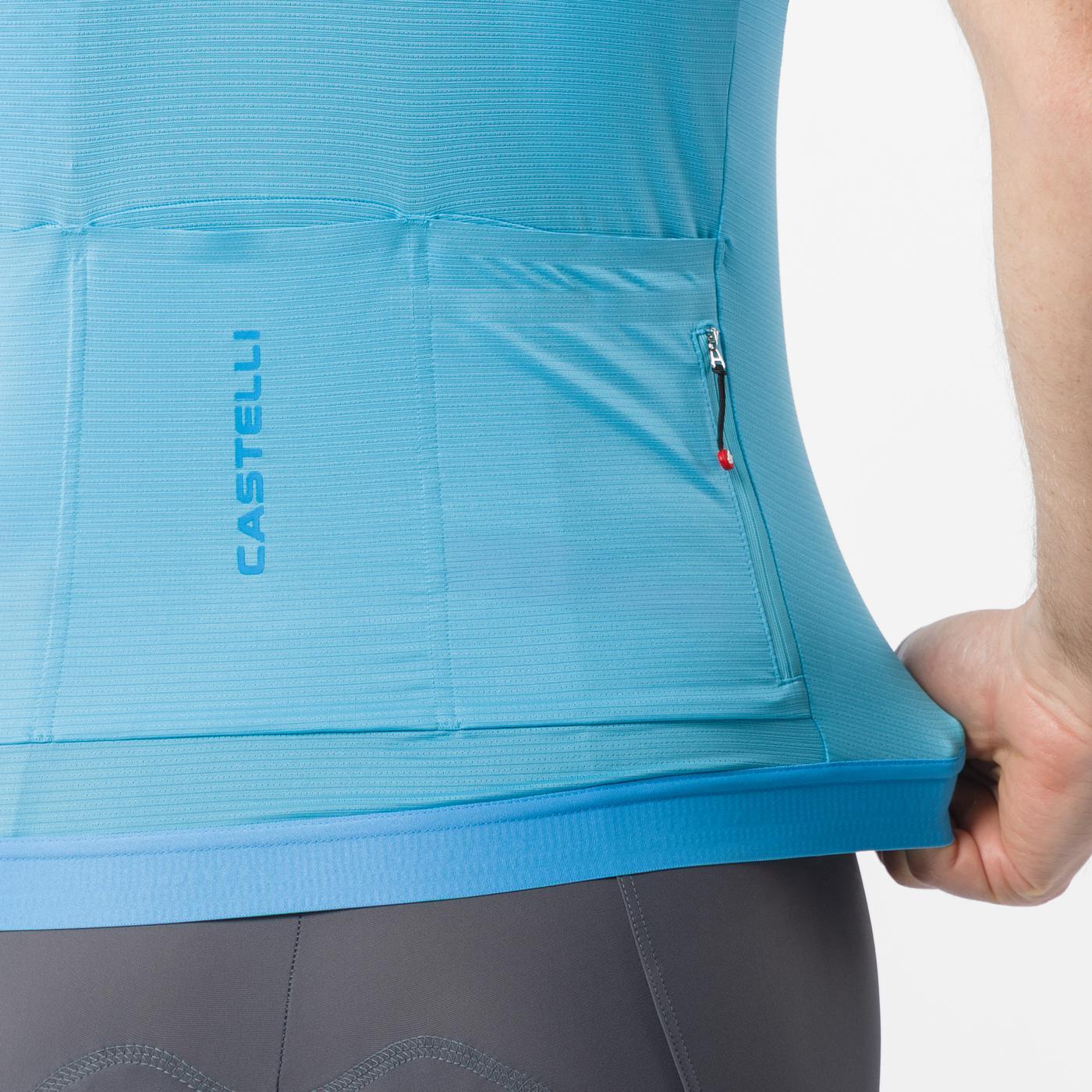 CASTELLI ESPRESSO 2 Trikot Kurzarm Türkis