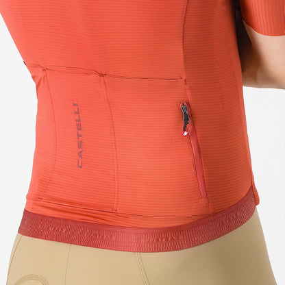 Trikot CASTELLI ESPRESSO 2 Kurzarm Paprika