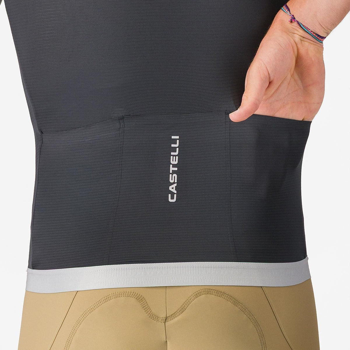 Ärmellose Weste CASTELLI ESPRESSO 2 Schwarz