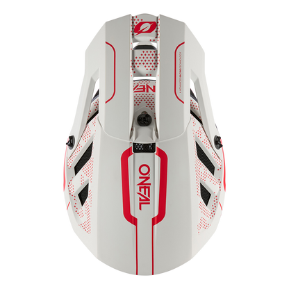 MTB-Helm O'NEAL BLADE POLYACRYLITE STRIKE Weiß/Rot