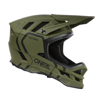 MTB-Helm O'NEAL BLADE POLYACRYLITE STRIKE Grün/Schwarz