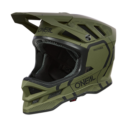 MTB-Helm O'NEAL BLADE POLYACRYLITE STRIKE Grün/Schwarz