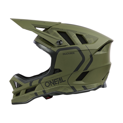 MTB-Helm O'NEAL BLADE POLYACRYLITE STRIKE Grün/Schwarz