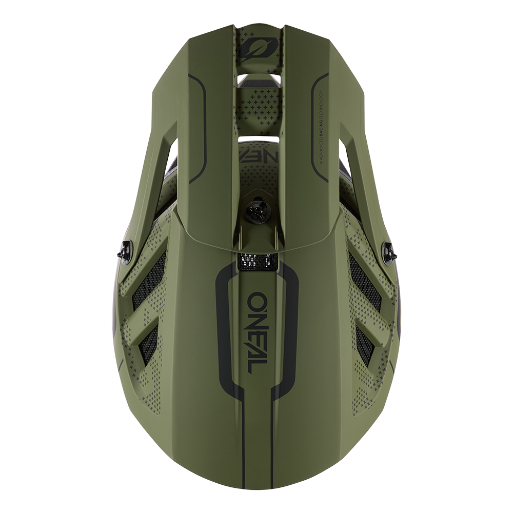 O'NEAL BLADE POLYACRYLITE STRIKE Mountainbike-Helm Grün/Schwarz