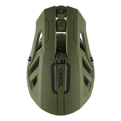 MTB-Helm O'NEAL BLADE POLYACRYLITE STRIKE Grün/Schwarz