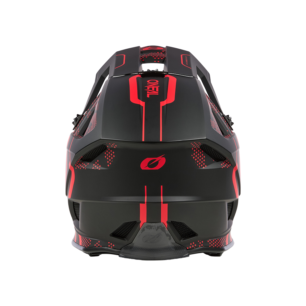 MTB-Helm O'NEAL BLADE POLYACRYLITE STRIKE Schwarz/Rot