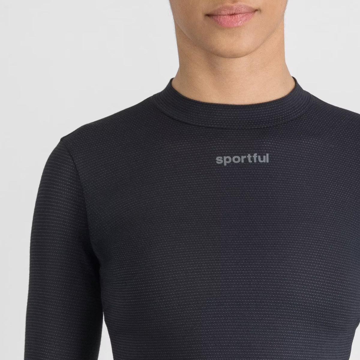 SPORTFUL MERINO Damen-Langarm-Unterhemd Schwarz