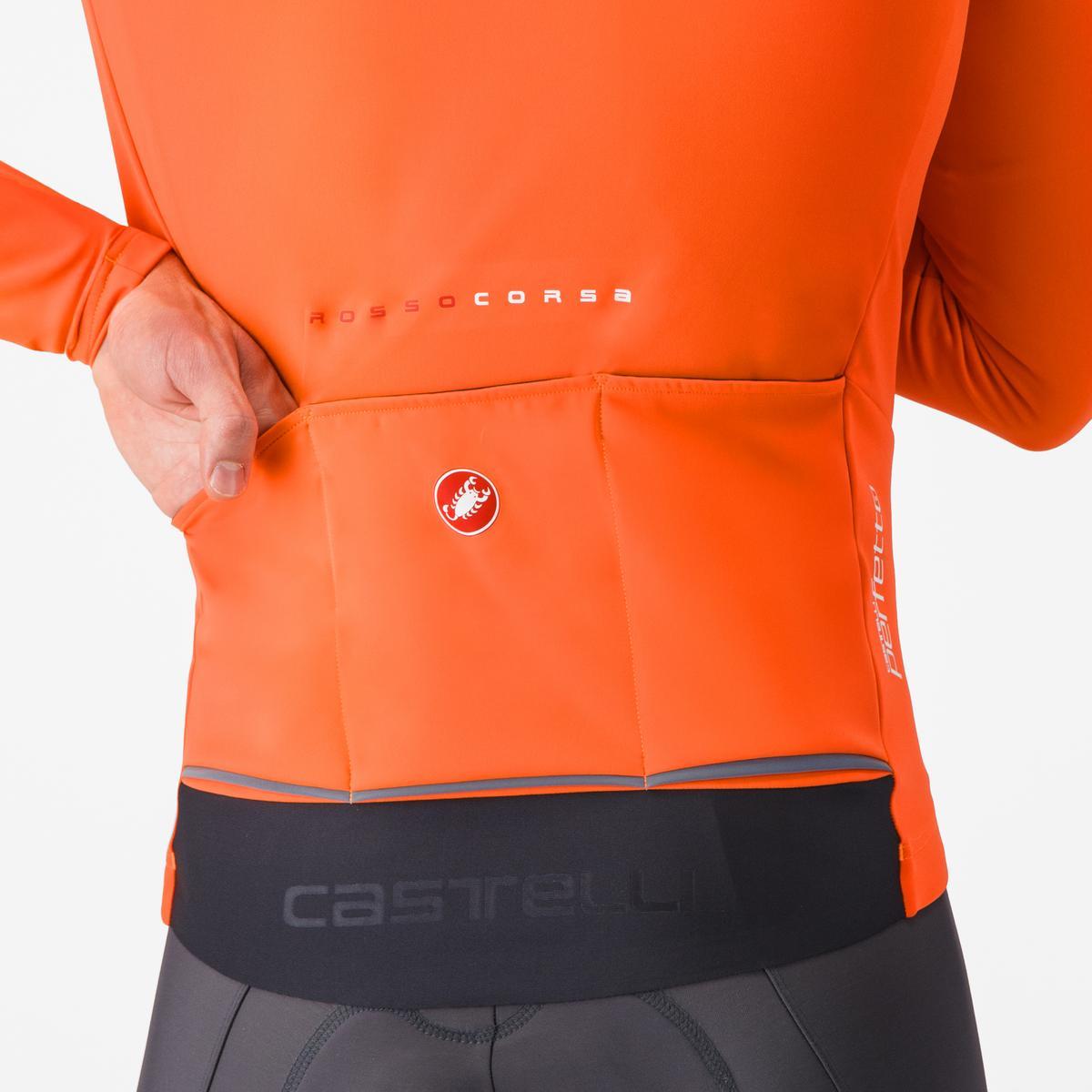 CASTELLI PERFETTO AIR Jacke Orange/Schwarz