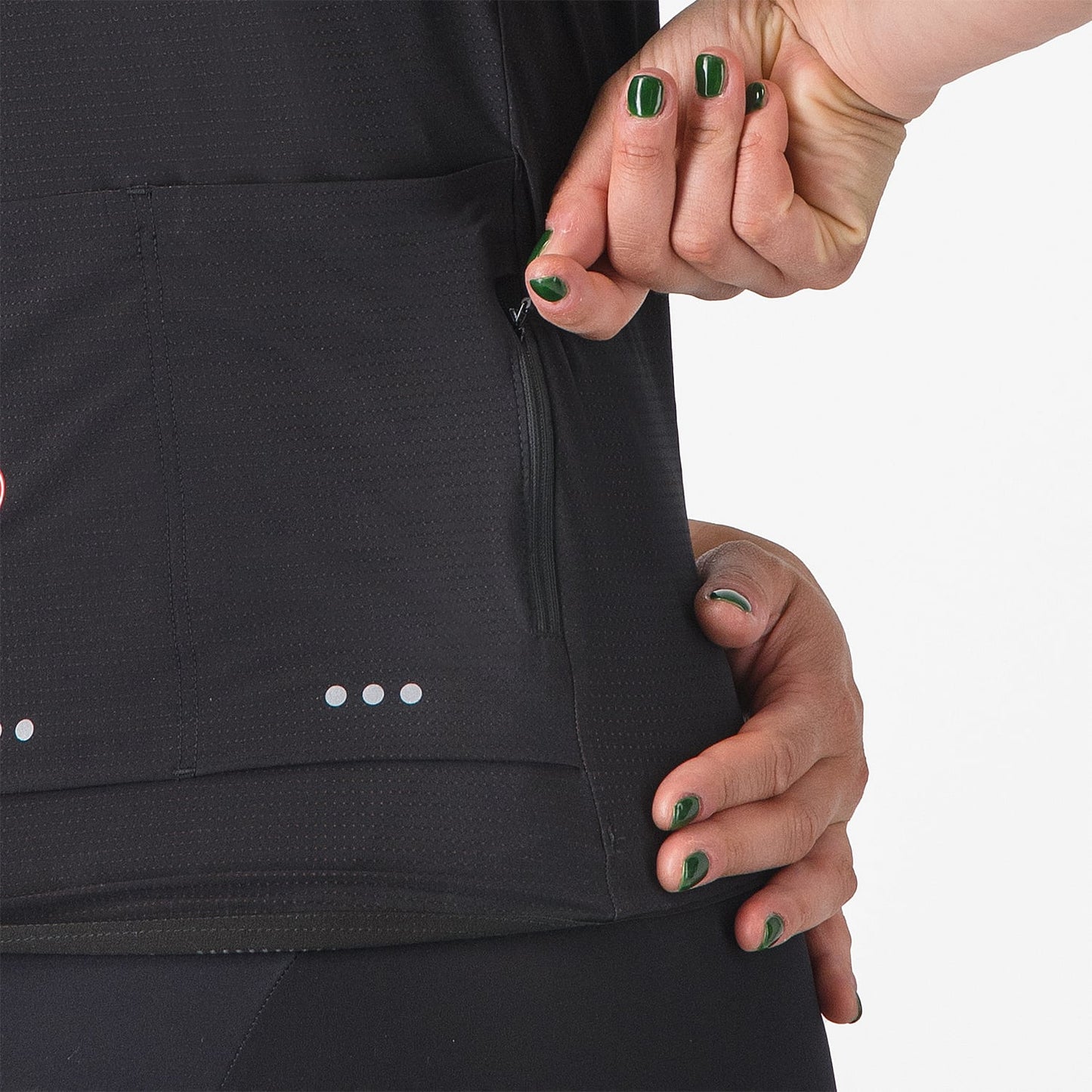 CASTELLI PREMIO EVO Damen Trikot Kurzarm Schwarz