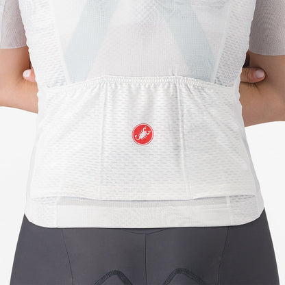 Trikot CASTELLI FANTASIA Damen Kurzarm Weiß