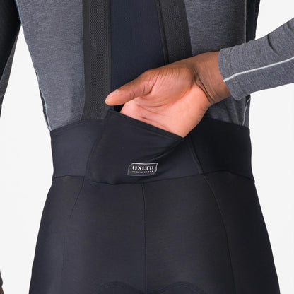 Lange Trägerhose CASTELLI UNLIMITED Schwarz