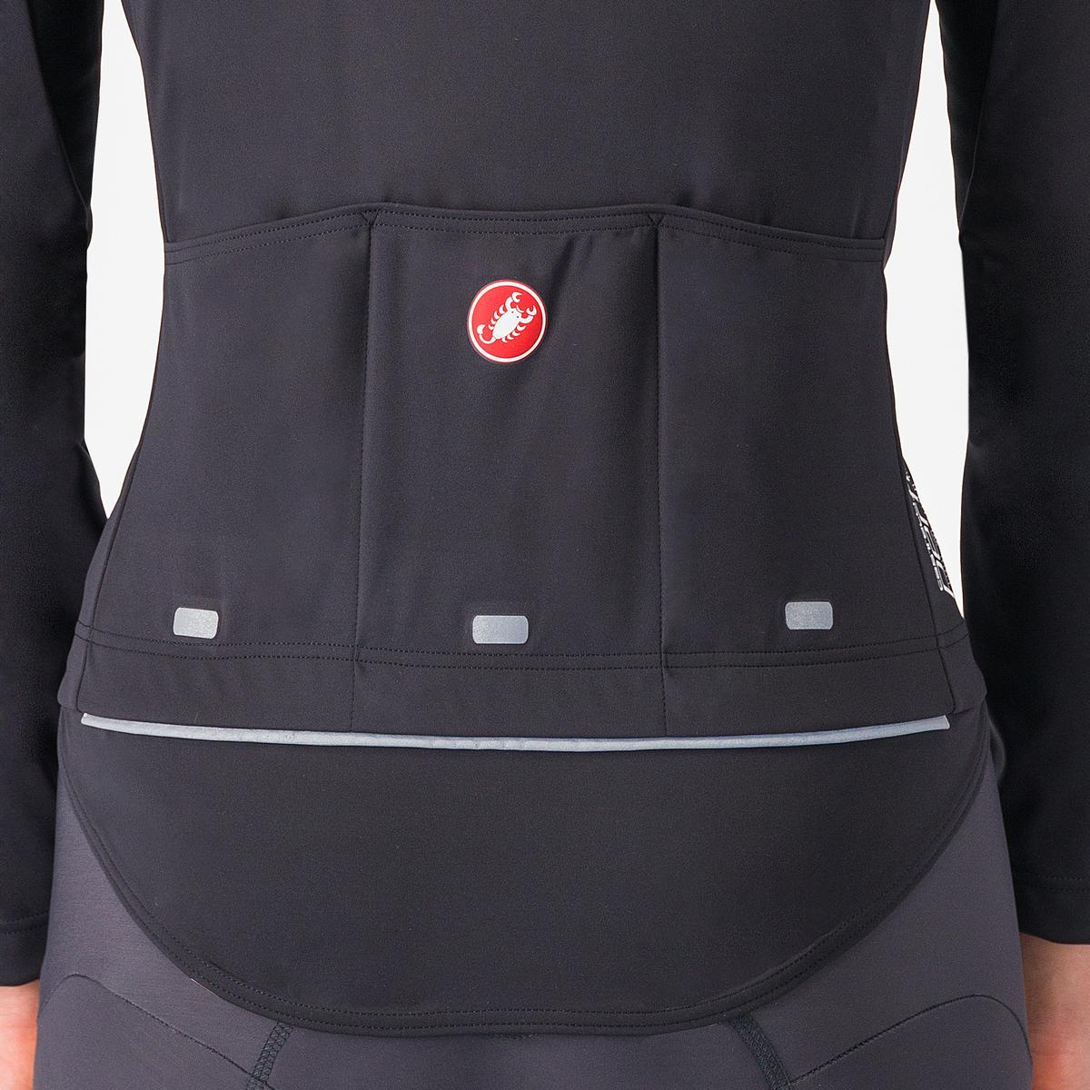 CASTELLI PERFETTO RoS 3 Jacket Women Schwarz/Schwarz Reflex
