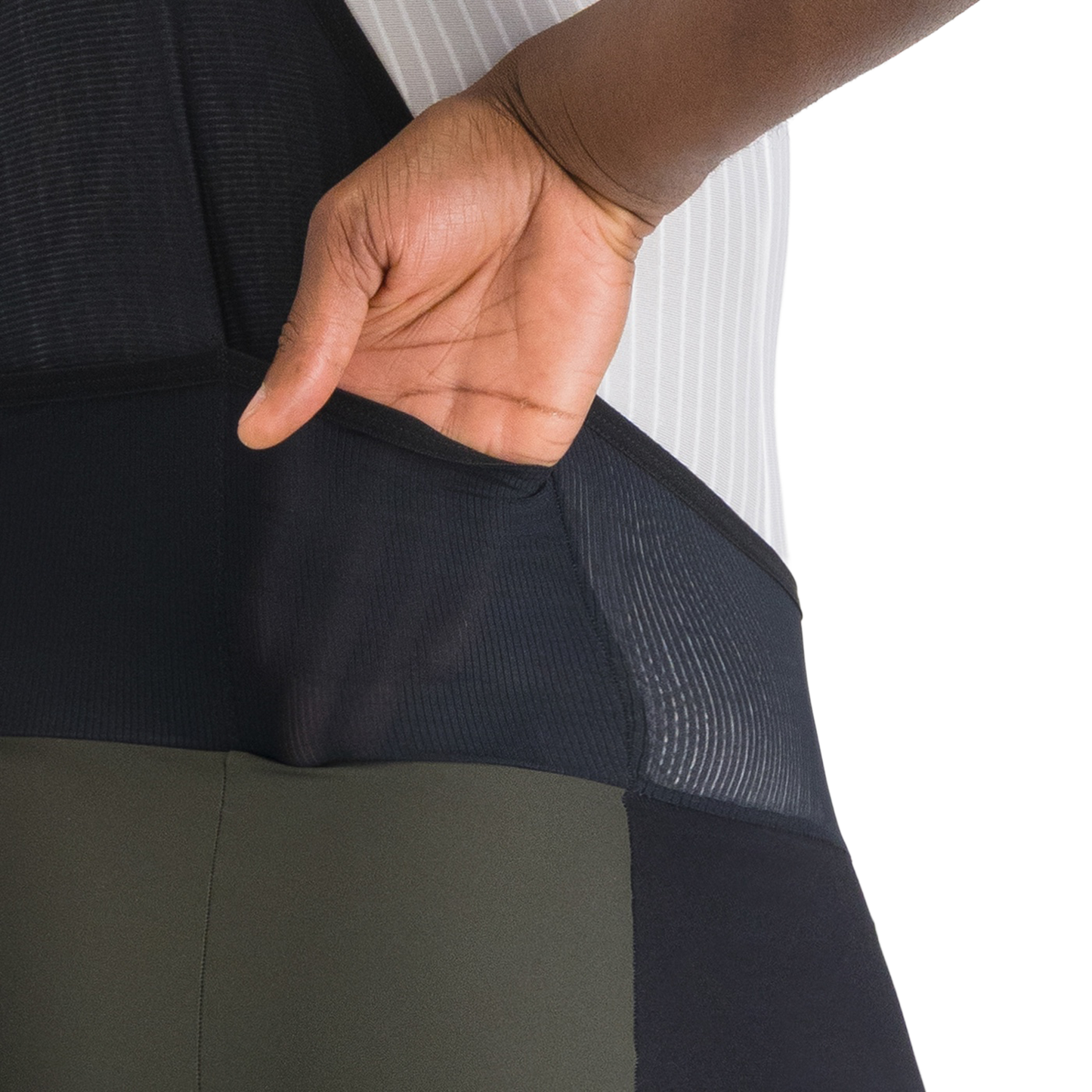 Kurze Trägerhose SPORTFUL SUPERGIARA 2 Khaki/Schwarz