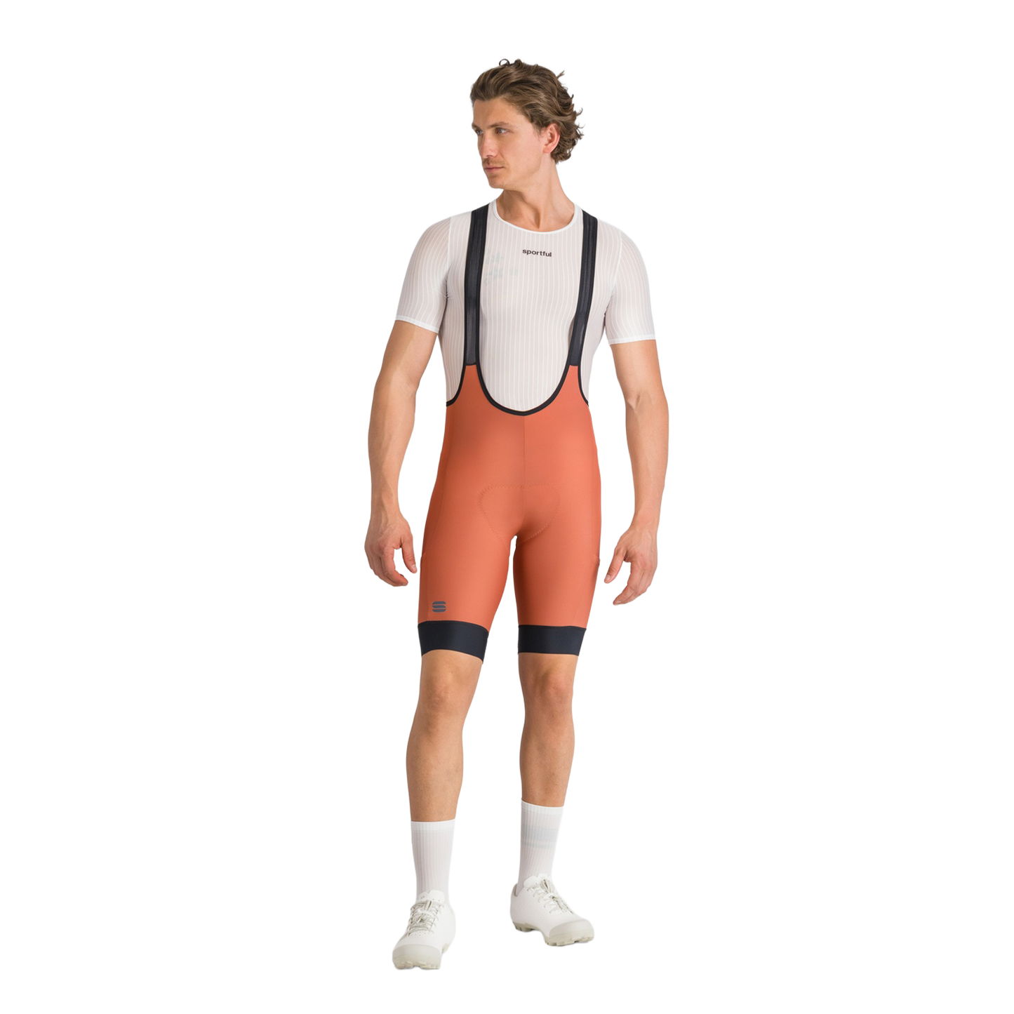 SPORTFUL GIARA 2 Kurze Trägerhose Orange