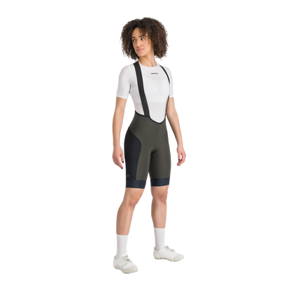Kurze Trägerhose SPORTFUL SUPERGIARA 2 Damen Khaki/Schwarz