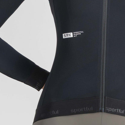 Trikot SPORTFUL SRK Langarm Damen Schwarz