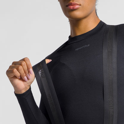 Lange Damen-Trägerhose SPORTFUL SUPERGIARA 2 Violett/Schwarz