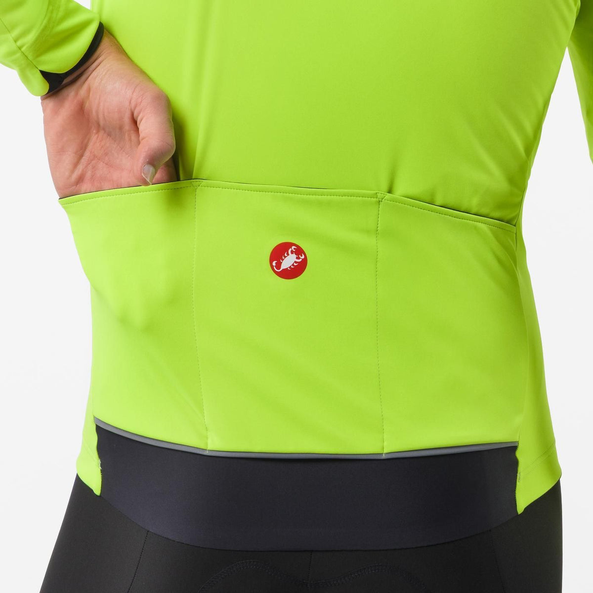 Jacke CASTELLI ALPHA 150 ELECTRIC Gelb/Schwarz