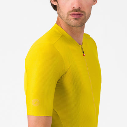 Trikot CASTELLI ESPRESSO 2 Kurzarm Gelb
