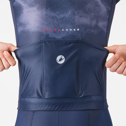 Trikot CASTELLI CLIMBER'S A/C Kurzarm Marine