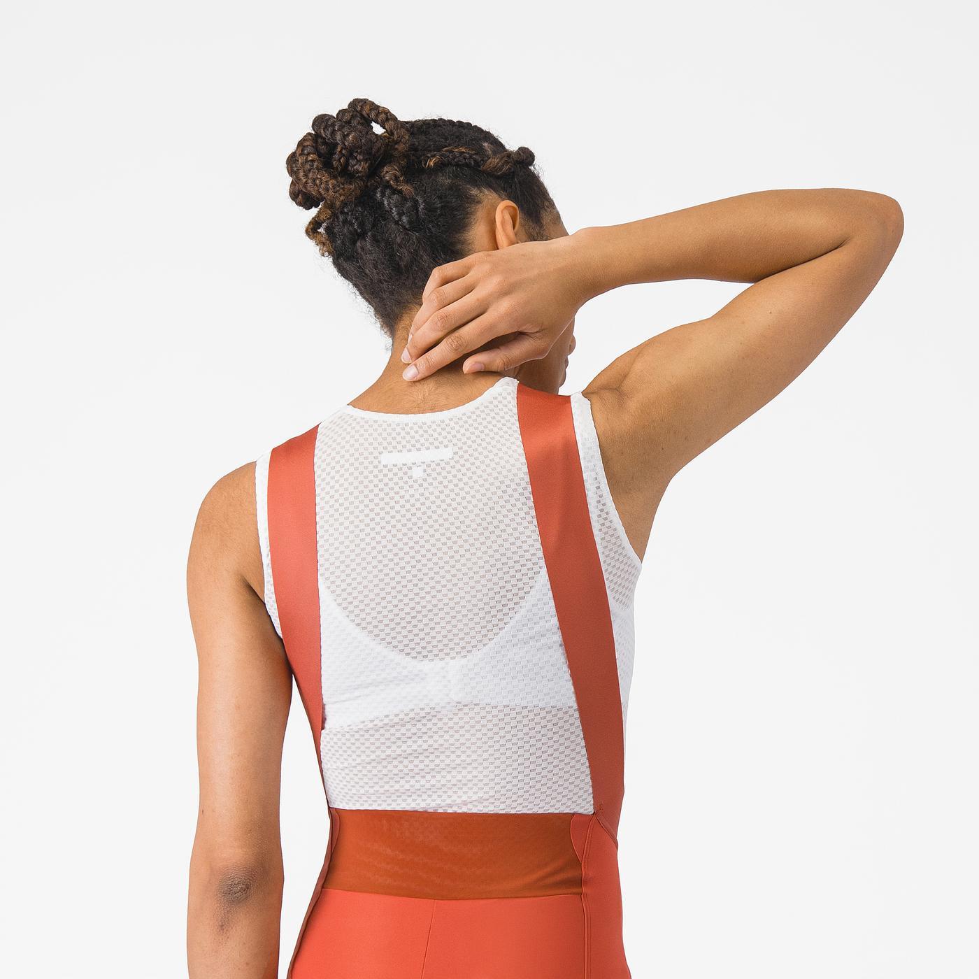 CASTELLI ESPRESSO 2 W DT Frau Paprika Kurze Trägerhose
