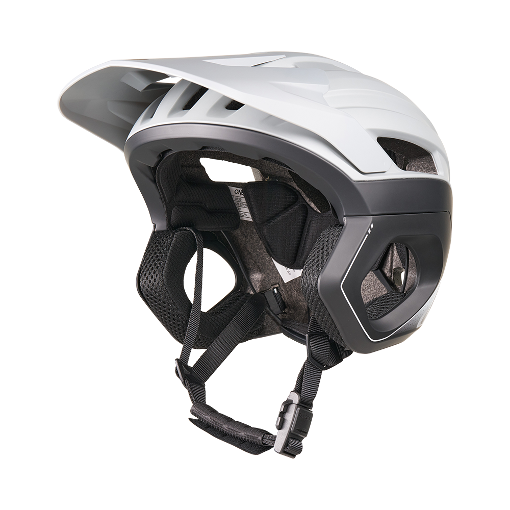 O'NEAL TRAPPER EVO SOLID MTB-Helm Schwarz/Grau