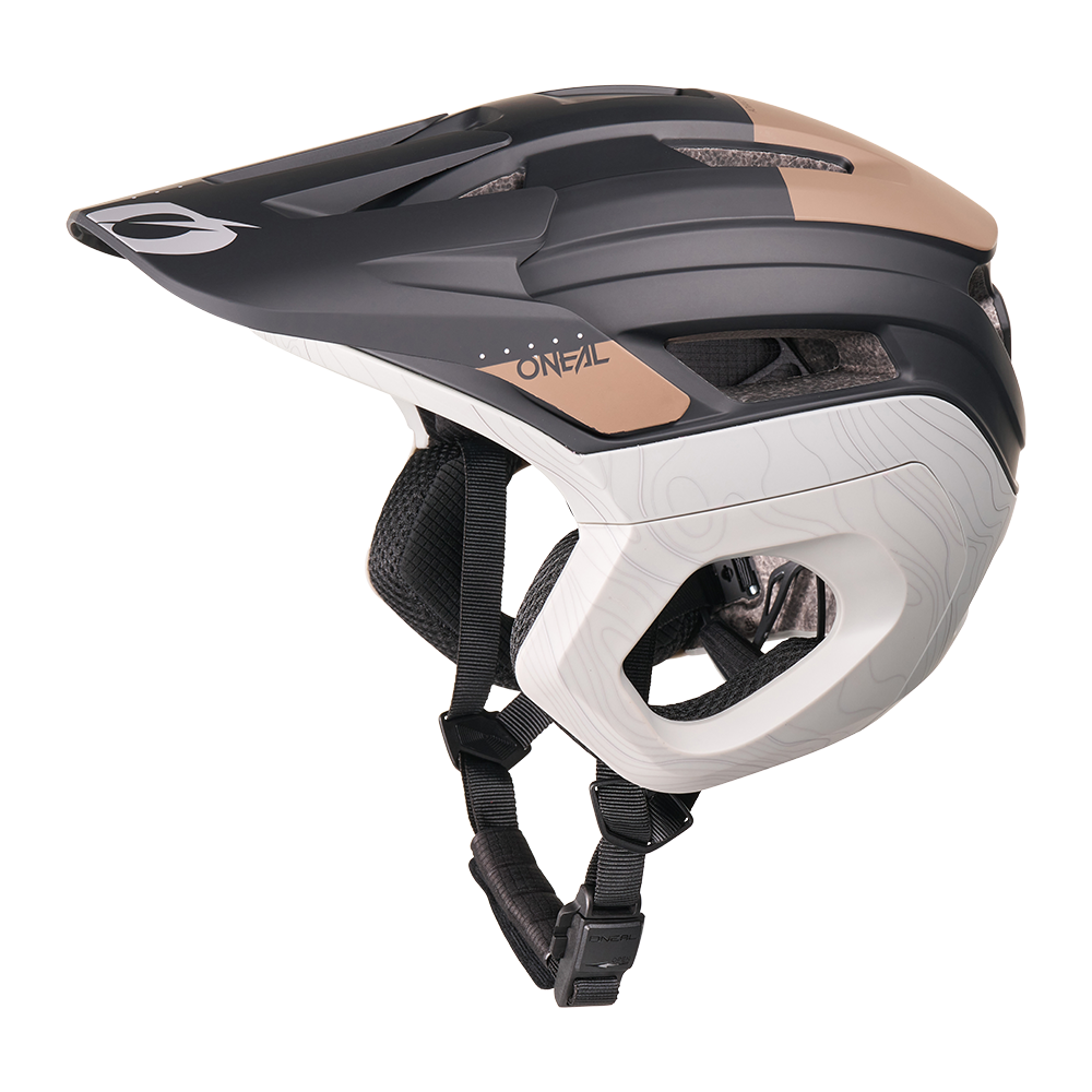O'NEAL TRAPPER EVO SOLID MTB-Helm Schwarz/Braun/Grau