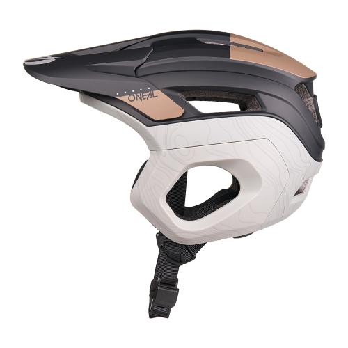 O'NEAL TRAPPER EVO SOLID MTB-Helm Schwarz/Braun/Grau