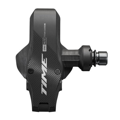 TIME X PRO 12 Q-Factor 51 Carbon Pedale Schwarz/Silber