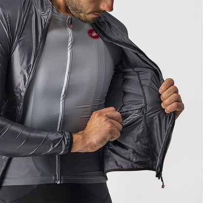 Jacke CASTELLI ARIA SHELL Dunkelgrau