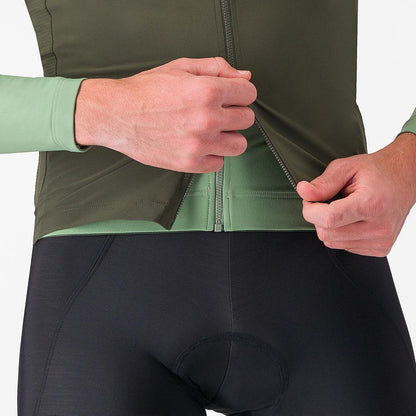 Ärmellose Weste CASTELLI ESPRESSO Grün