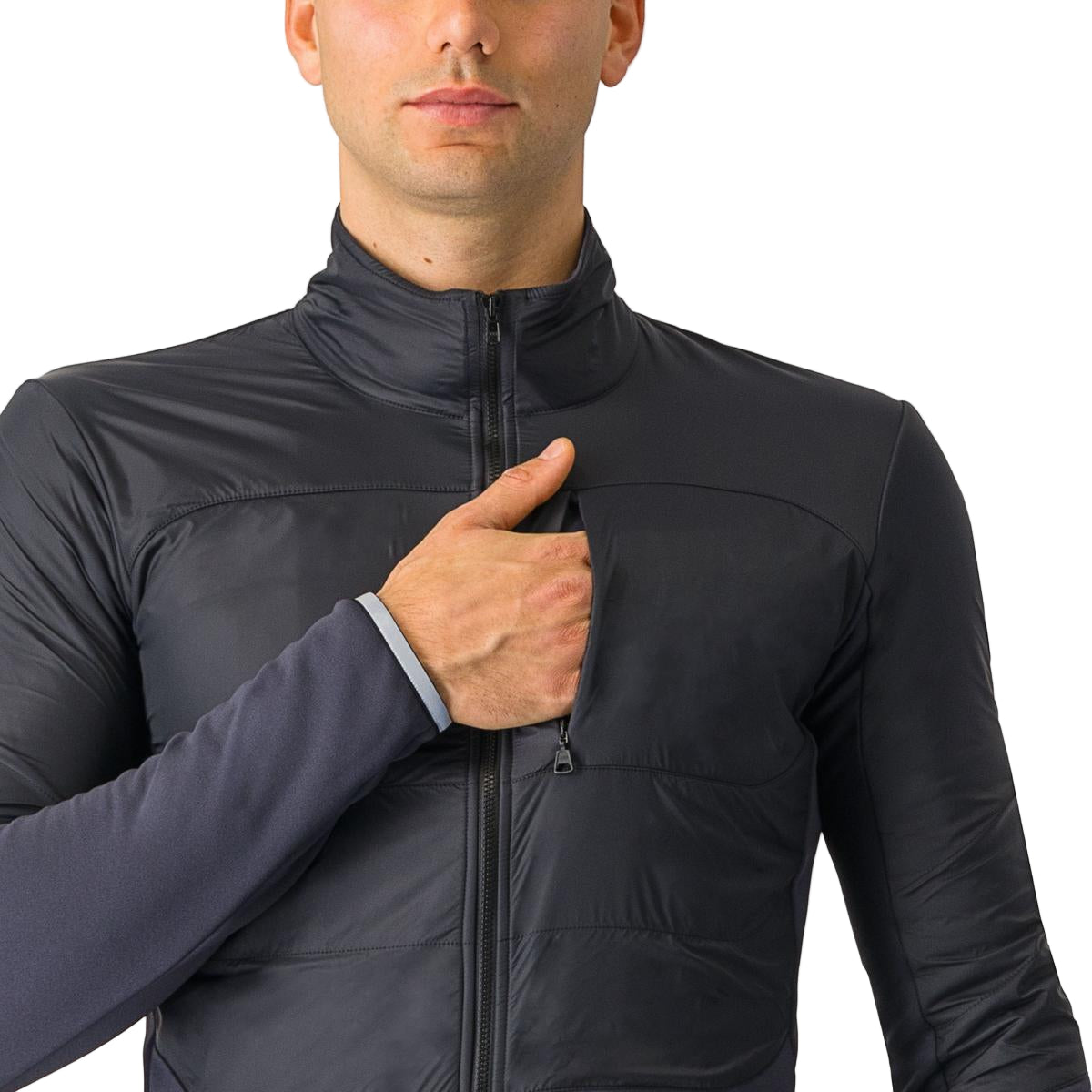 CASTELLI UNLIMITED Jacke Schwarz/Grau