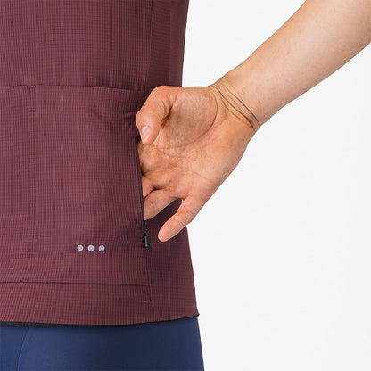 Trikot CASTELLI PREMIO EVO Kurzarm Bordeaux