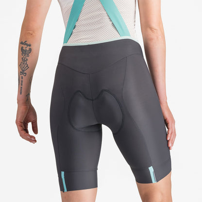 Damen Trägershorts CASTELLI PRIMA 2 DT Dunkelgrau