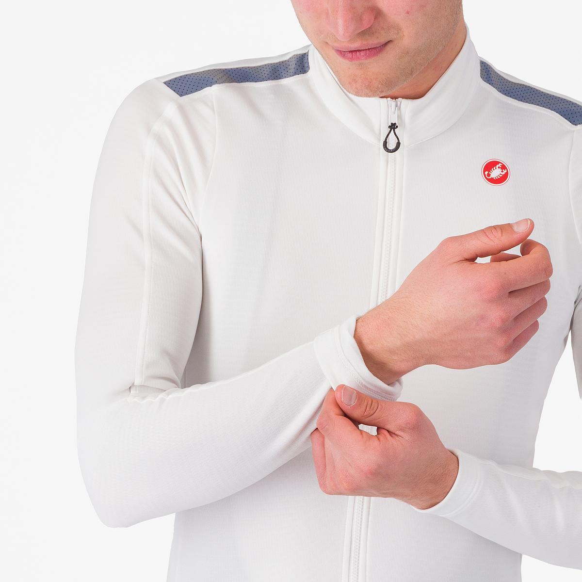 Trikot CASTELLI PURO 4 Langarm Elfenbein