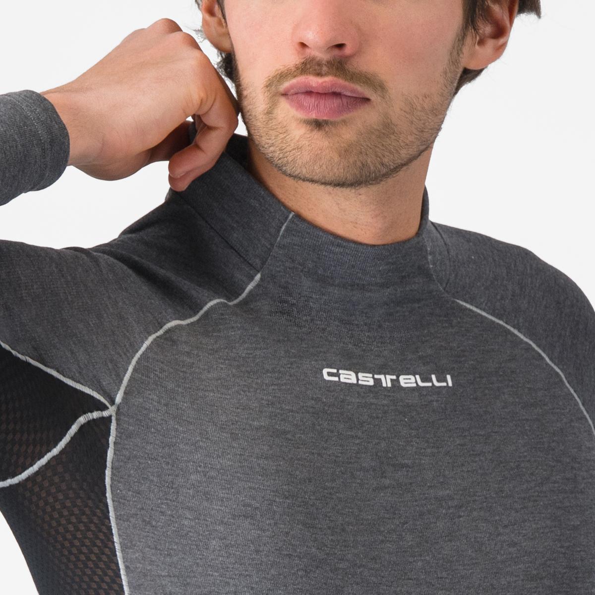 Unterwäsche CASTELLI FLANDERS 2 Longsleeve Grau