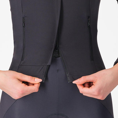 Jacke CASTELLI PERFETTO RoS 3 Damen Schwarz/Schwarz Reflex