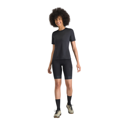 Trikot SPORTFUL SUPERGIARA TEE Kurzarm Damen Schwarz
