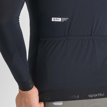 Trikot SPORTFUL SRK Lange Ärmel Schwarz