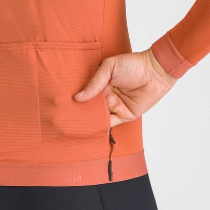 Trikot SPORTFUL SRK Lange Ärmel Orange