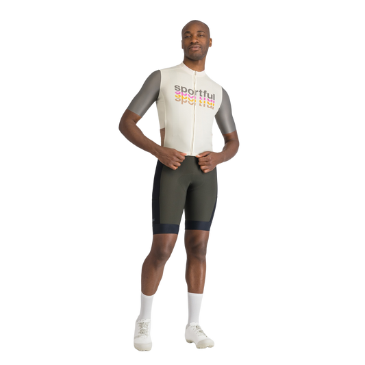 Trikot SPORTFUL SUPERGIARA 2 LOGO Kurzarm Creme